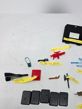 Vintage gi joe accessories lot